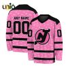 Custom NHL New Jersey Devils Special Camo Design V-neck Long Sleeve