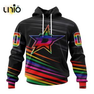 NHL Dallas Stars Special Pride Design Hockey Is For Everyone Hoodie 3D