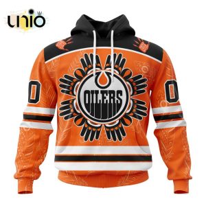 NHL Edmonton Oilers Special National Day For Truth And Reconciliation Design Hoodie 3D