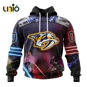 NHL Nashville Predators Special Star Wars Design Hoodie 3D