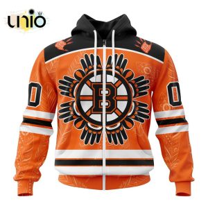 NHL Boston Bruins Special National Day For Truth And Reconciliation Design Hoodie 3D