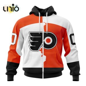 NHL Philadelphia Flyers Personalize 2024 Home Mix Away Kits Hoodie 3D