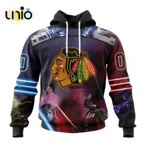 NHL Chicago Blackhawks Special Star Wars Design Hoodie 3D