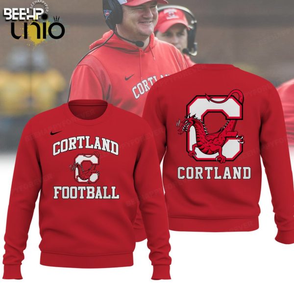 Limited Edition Cortland Red Dragons Hoodie, Jogger, Cap – Red