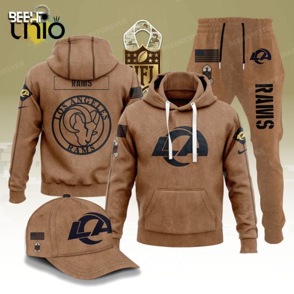 Los Angeles Rams Salute To Service Veterans Hoodie, Jogger, Cap