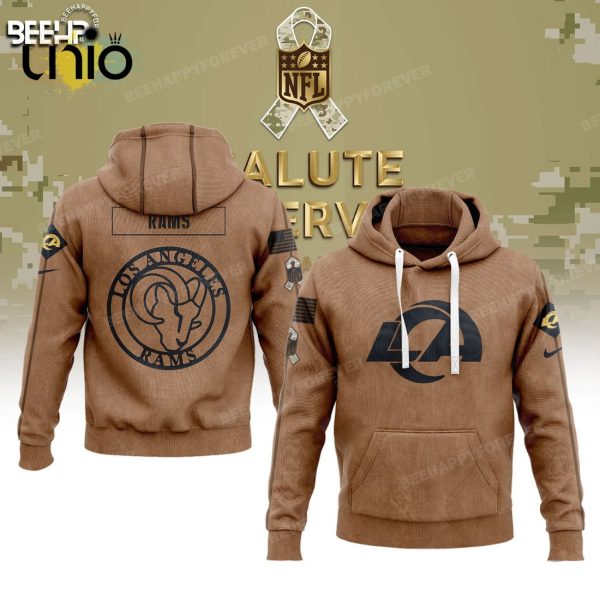 Los Angeles Rams Salute To Service Veterans Hoodie, Jogger, Cap