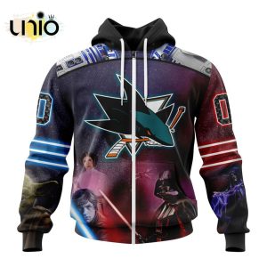 NHL San Jose Sharks Special Star Wars Design Hoodie 3D