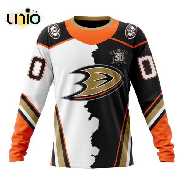 NHL Anaheim Ducks Personalize 2024 Home Mix Away Kits Hoodie 3D