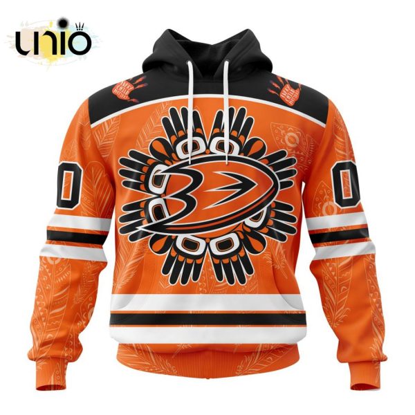 NHL Anaheim Ducks Special National Day For Truth And Reconciliation Design Hoodie 3D