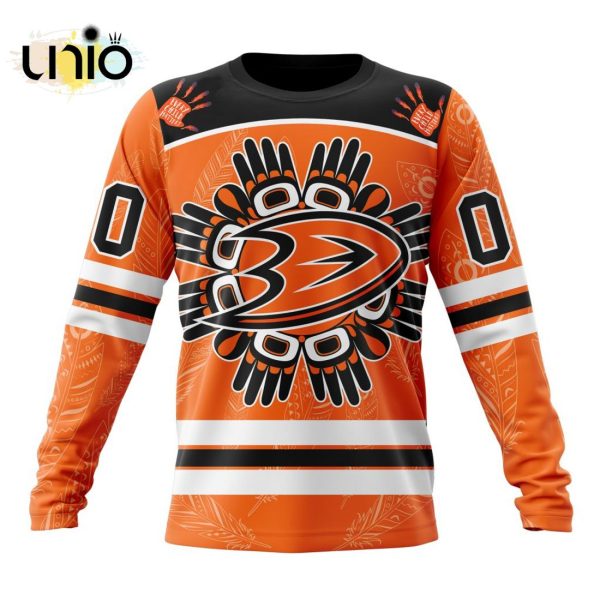 NHL Anaheim Ducks Special National Day For Truth And Reconciliation Design Hoodie 3D