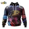 NHL Anaheim Ducks Special Star Wars The Mandalorian Design Hoodie 3D