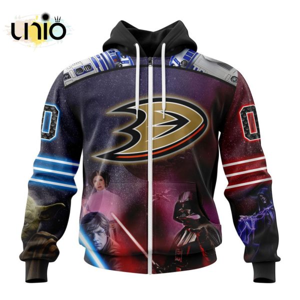 NHL Anaheim Ducks Special Star Wars Design Hoodie 3D