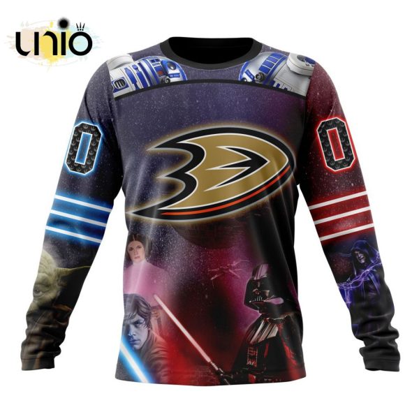 NHL Anaheim Ducks Special Star Wars Design Hoodie 3D