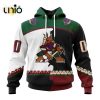 NHL Arizona Coyotes Special Mix KISS Band Design Hoodie 3D