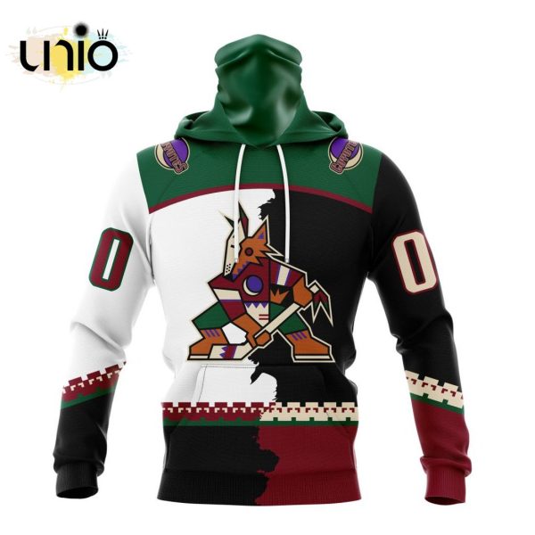 NHL Arizona Coyotes Personalize 2024 Home Mix Away Kits Hoodie 3D