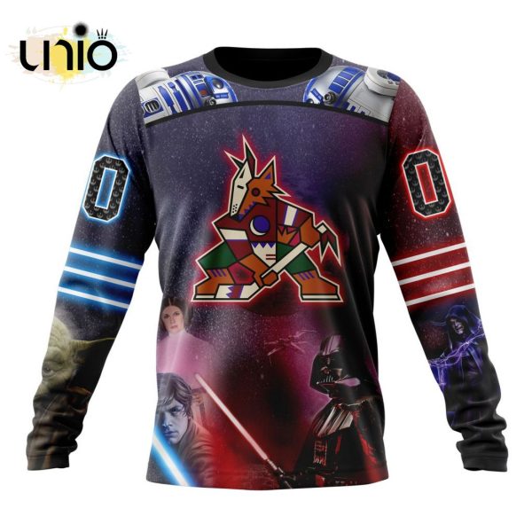 NHL Arizona Coyotes Special Star Wars Design Hoodie 3D