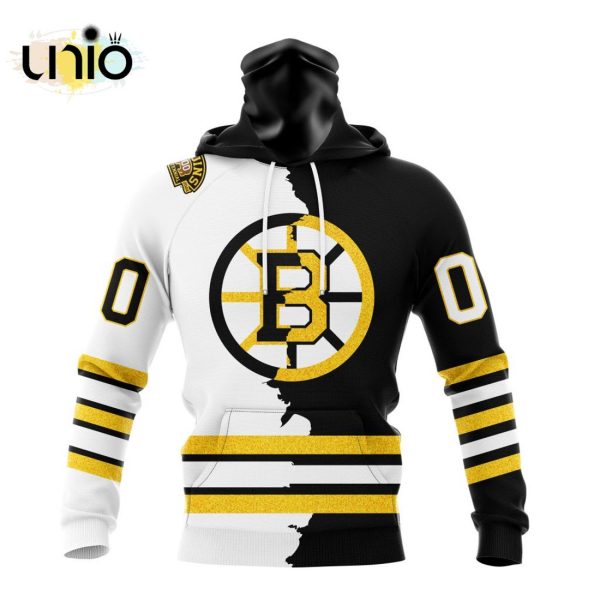 NHL Boston Bruins Personalize 2024 Home Mix Away Kits Hoodie 3D