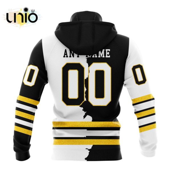 NHL Boston Bruins Personalize 2024 Home Mix Away Kits Hoodie 3D