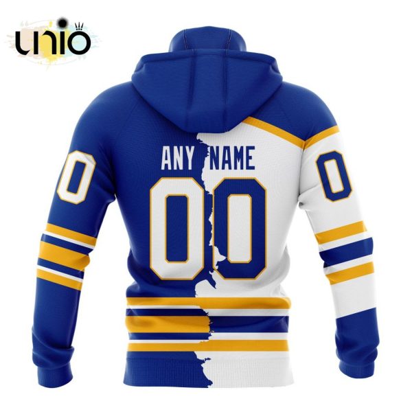 NHL Buffalo Sabres Personalize 2024 Home Mix Away Kits Hoodie 3D