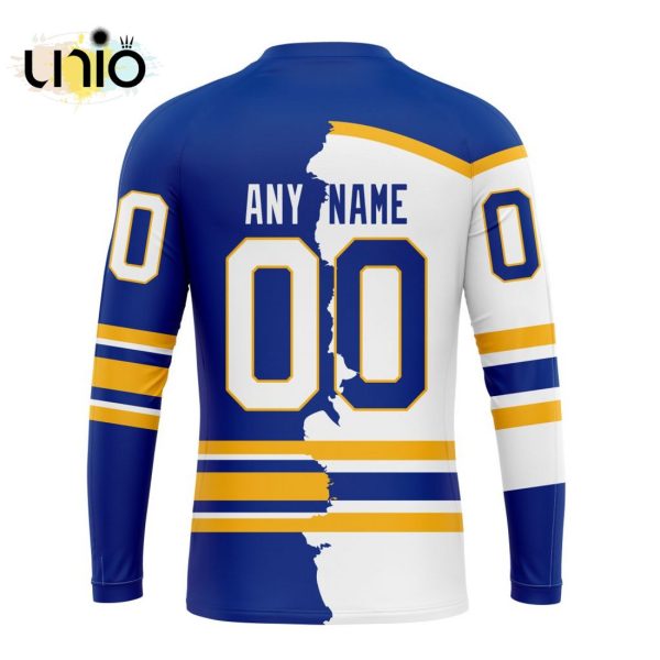 NHL Buffalo Sabres Personalize 2024 Home Mix Away Kits Hoodie 3D