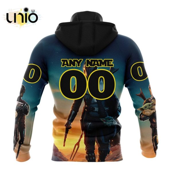 NHL Buffalo Sabres Special Star Wars The Mandalorian Design Hoodie 3D