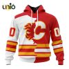 NHL Calgary Flames Special Mix KISS Band Design Hoodie 3D