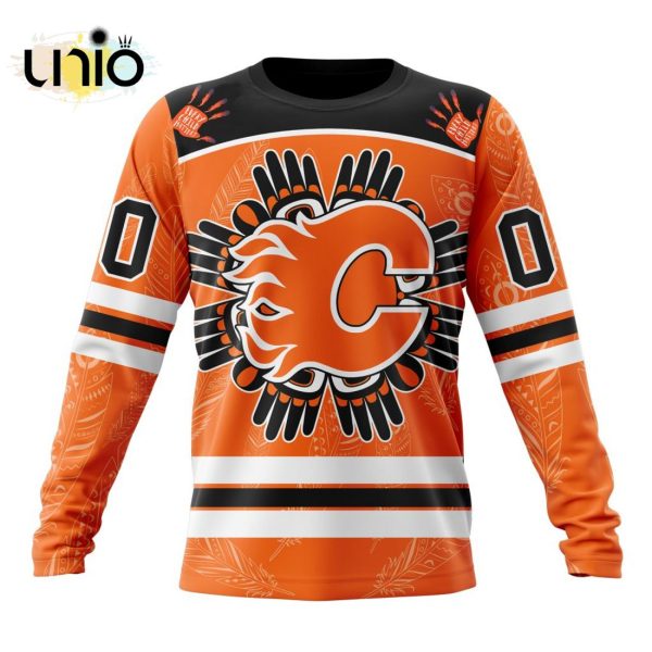 NHL Calgary Flames Special National Day For Truth And Reconciliation Design Hoodie 3D