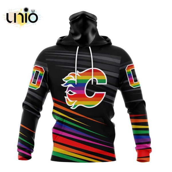 NHL Calgary Flames Special Pride Design Hockey Is For Everyone Hoodie 3D