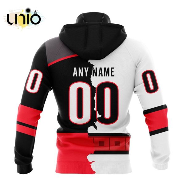 NHL Carolina Hurricanes Personalize 2024 Home Mix Away Kits Hoodie 3D