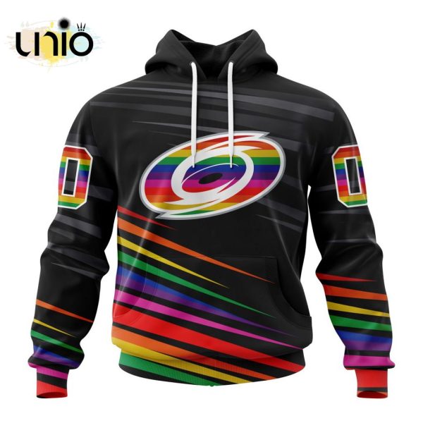 NHL Carolina Hurricanes Special Pride Design Hockey Is For Everyone Hoodie 3D