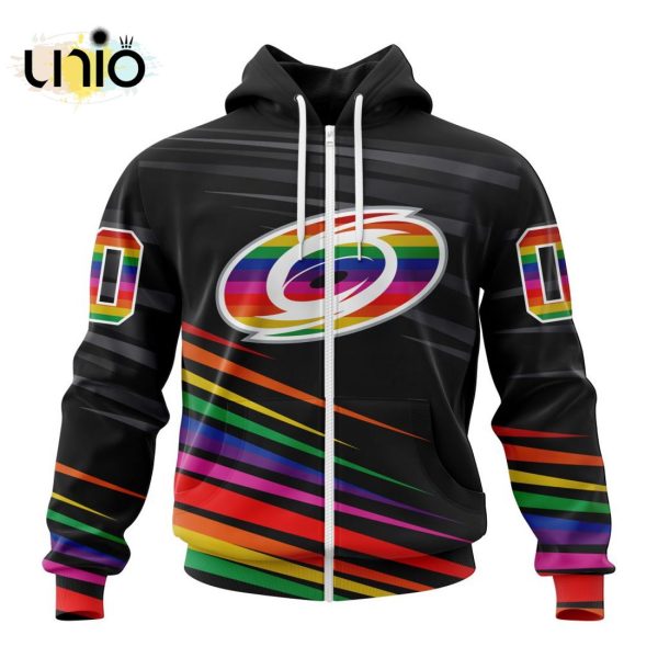 NHL Carolina Hurricanes Special Pride Design Hockey Is For Everyone Hoodie 3D