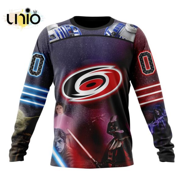 NHL Carolina Hurricanes Special Star Wars Design Hoodie 3D