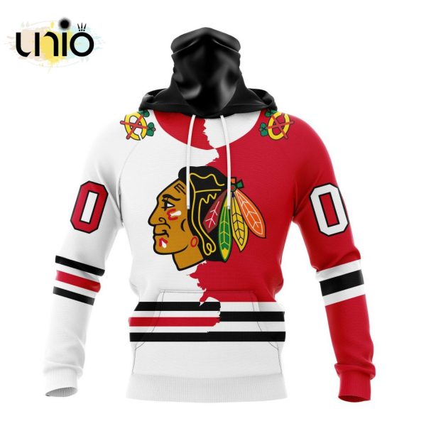 NHL Chicago Blackhawks Personalize 2024 Home Mix Away Kits Hoodie 3D