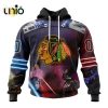 NHL Chicago Blackhawks Special Star Wars The Mandalorian Design Hoodie 3D