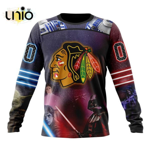 NHL Chicago Blackhawks Special Star Wars Design Hoodie 3D