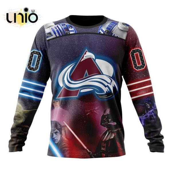 NHL Colorado Avalanche Special Star Wars Design Hoodie 3D