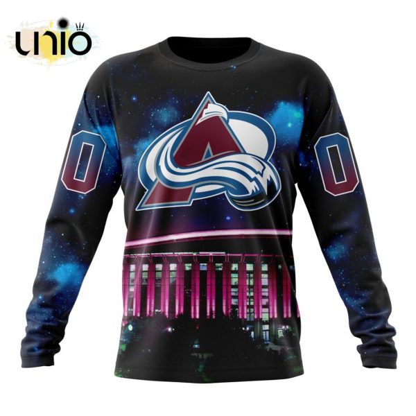 NHL Colorado Avalanche Special With Ball Arena Hoodie 3D