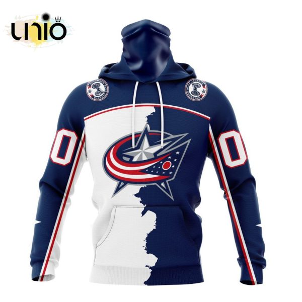 NHL Columbus Blue Jackets Personalize 2024 Home Mix Away Kits Hoodie 3D