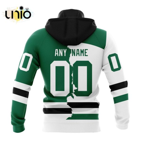 NHL Dallas Stars Personalize 2024 Home Mix Away Kits Hoodie 3D