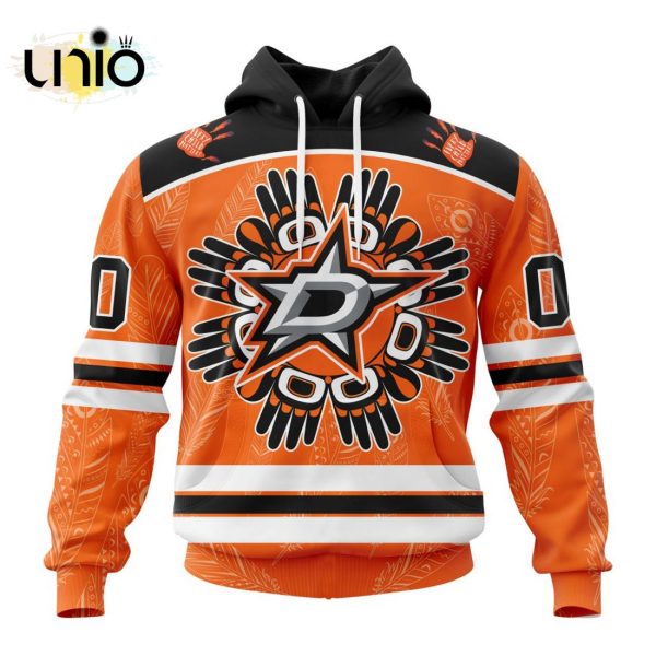 NHL Dallas Stars Special National Day For Truth And Reconciliation Design Hoodie 3D