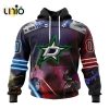 NHL Dallas Stars Special Star Wars The Mandalorian Design Hoodie 3D