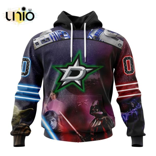 NHL Dallas Stars Special Star Wars Design Hoodie 3D