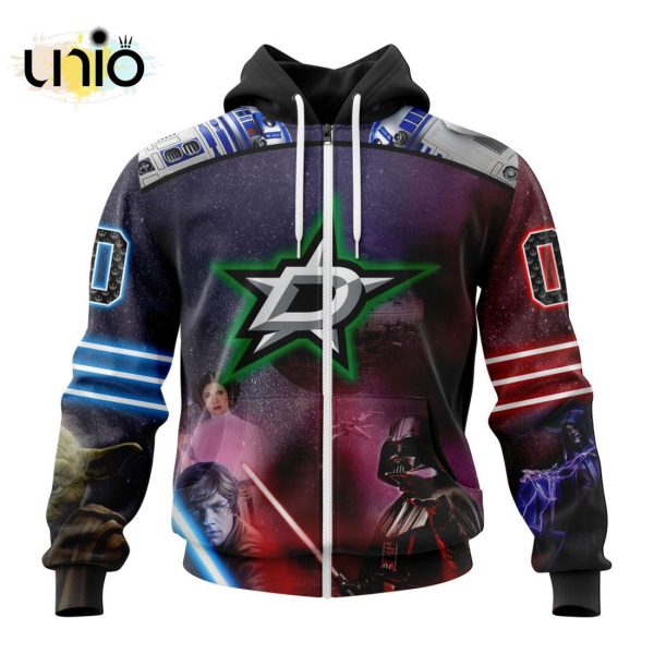 NHL Dallas Stars Special Star Wars Design Hoodie 3D