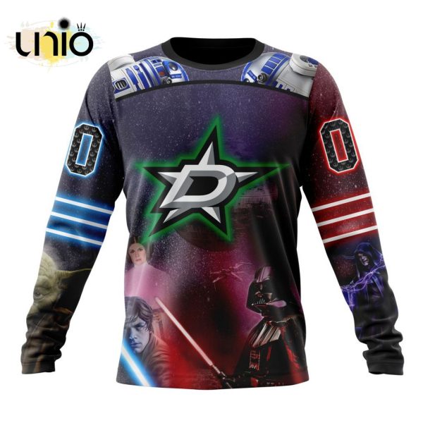 NHL Dallas Stars Special Star Wars Design Hoodie 3D