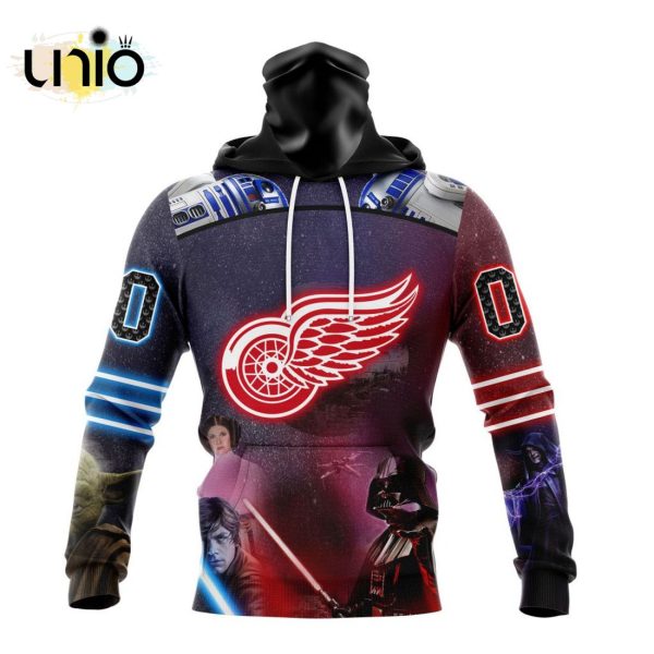 NHL Detroit Red Wings Special Star Wars Design Hoodie 3D