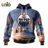 NHL Edmonton Oilers Special Mix KISS Band Design Hoodie 3D