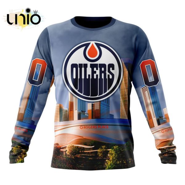 NHL Edmonton Oilers Special Design With Rogers Place Hoodie 3D