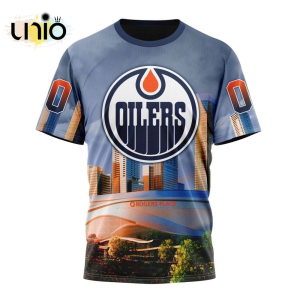 NHL Edmonton Oilers Special Design With Rogers Place Hoodie 3D