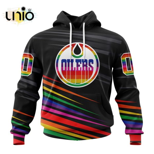 NHL Edmonton Oilers Special Pride Design Hockey Is For Everyone Hoodie 3D