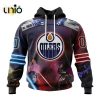 NHL Edmonton Oilers Special Star Wars The Mandalorian Design Hoodie 3D